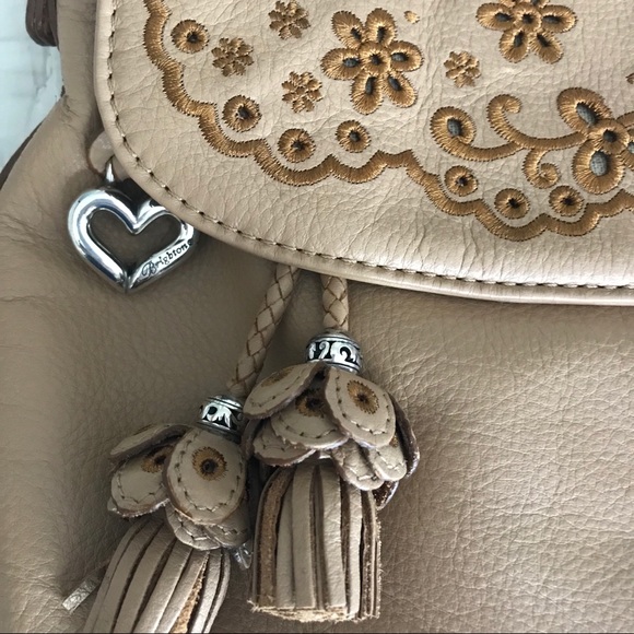 Brighton Handbags - Brighton Embroidered Floral Crossbody Bag